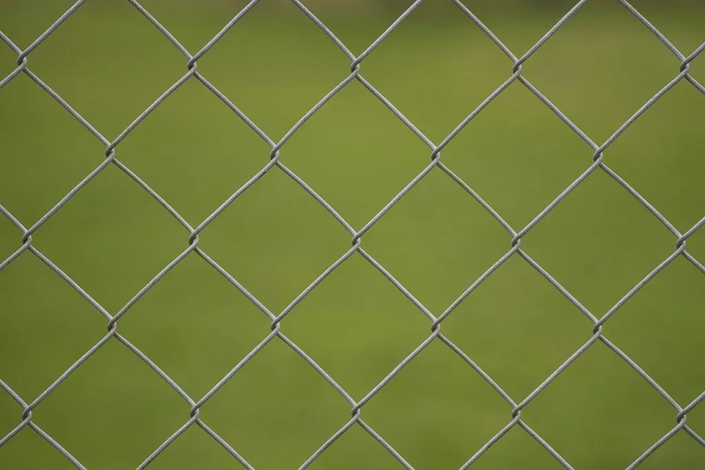 Galvanized Chain Link Wire Fence