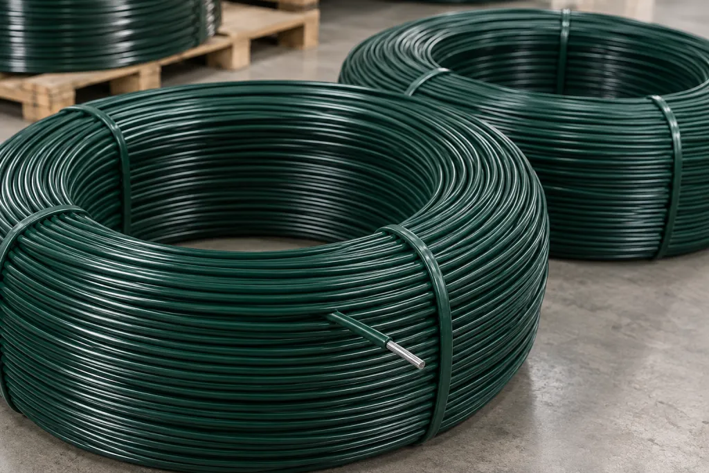PVC Coated Hot Dip Galvanized Wire